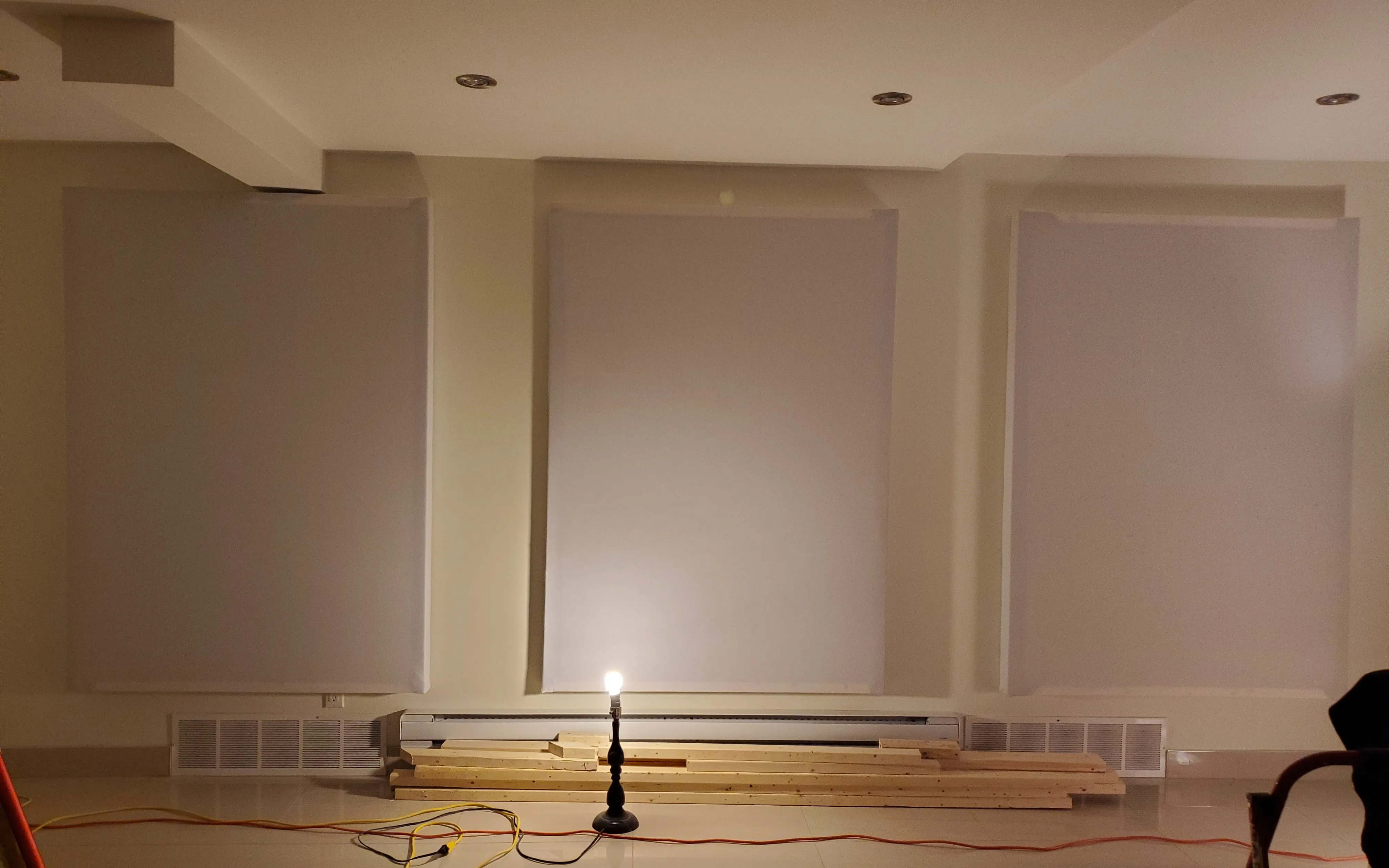 DIY acoustic panels