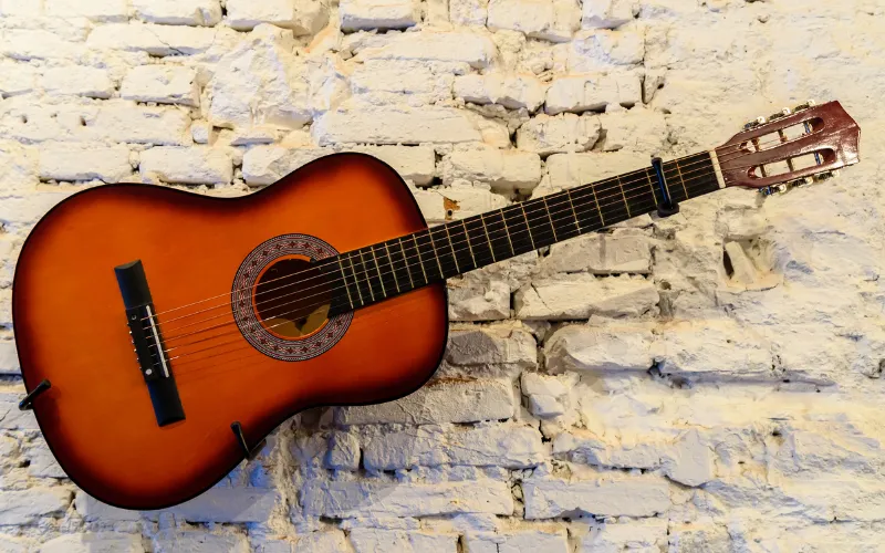 how to hang a guitar on the wall