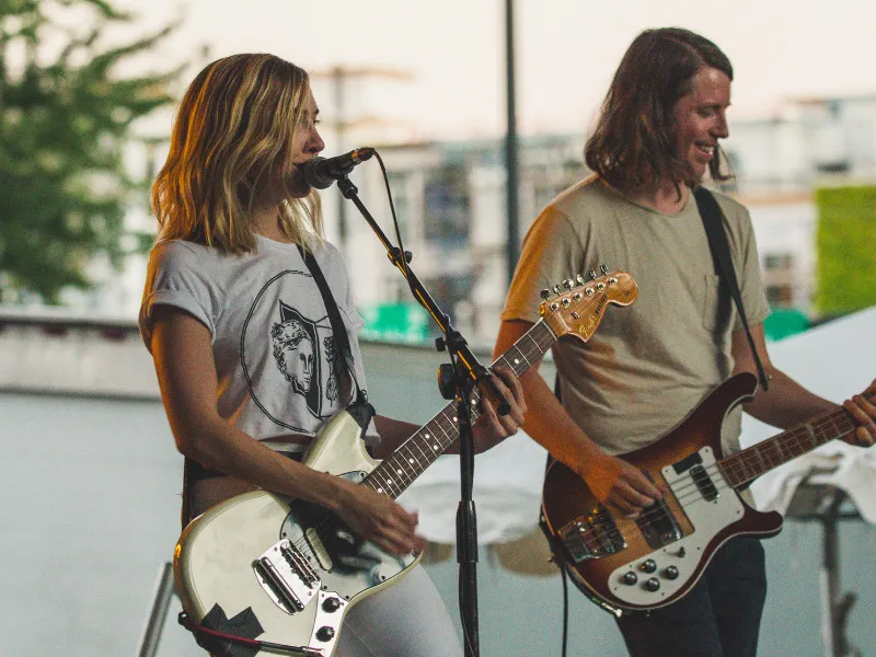 How To Hold A Bass Guitar Standing Position