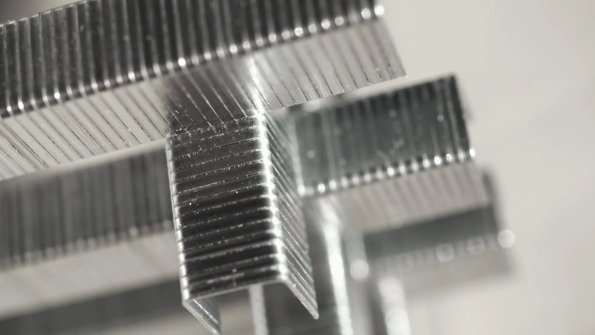 Staples for acoustic panel