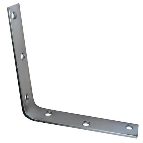 Corner brace for straight edge of panels