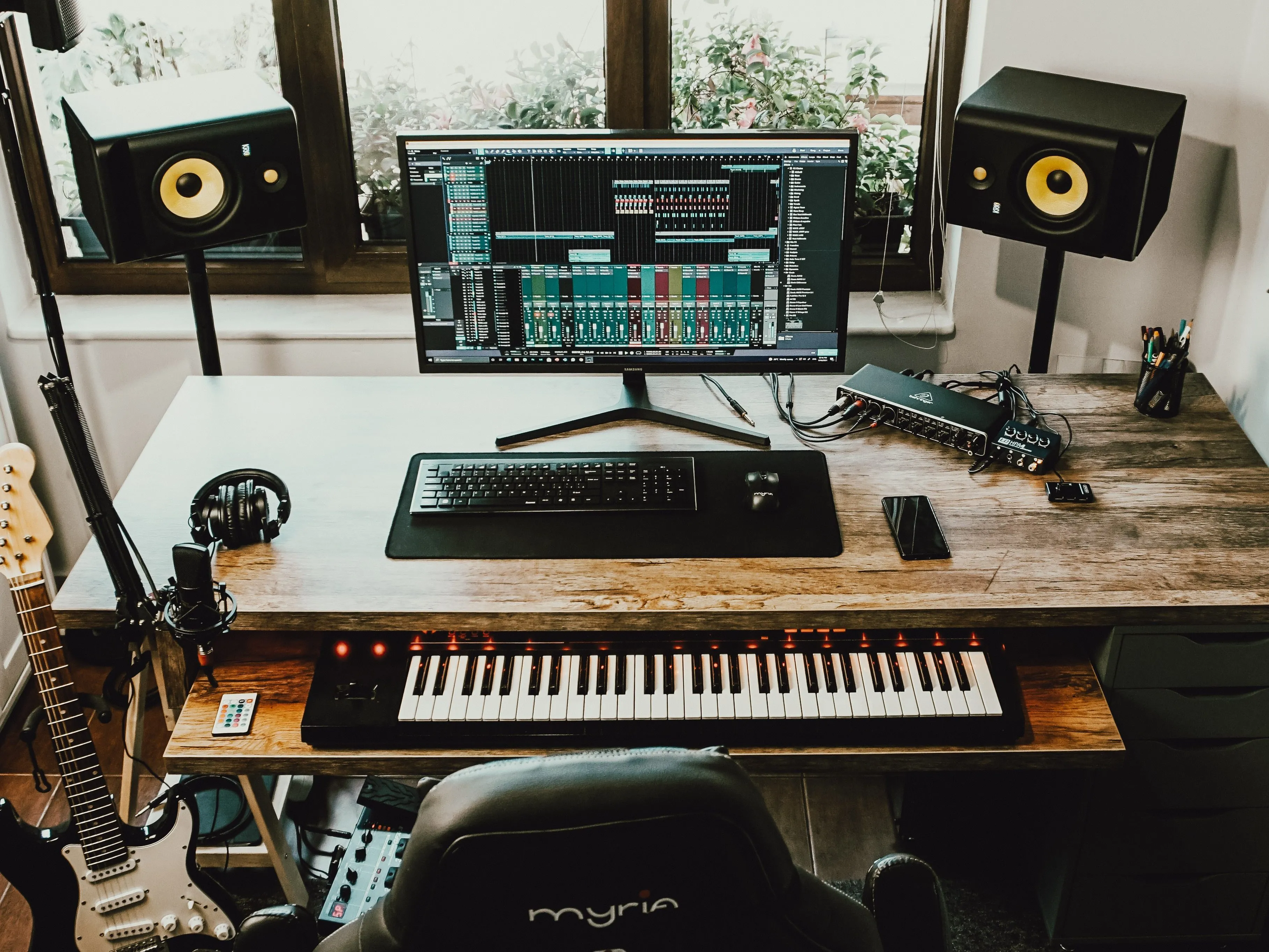 Studio de musique à domicile