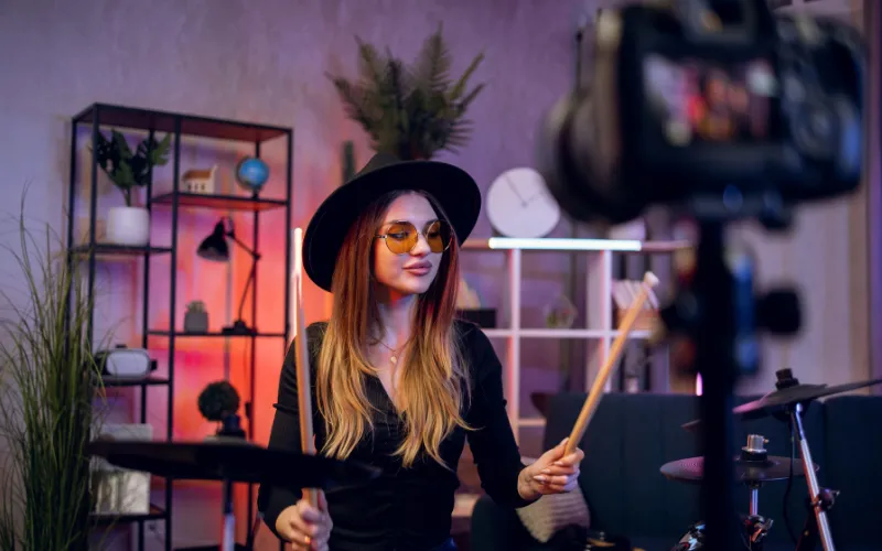 Releasing music with video to support music promotion