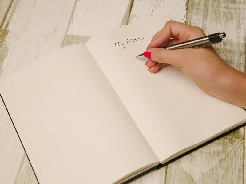 Planning before producing music