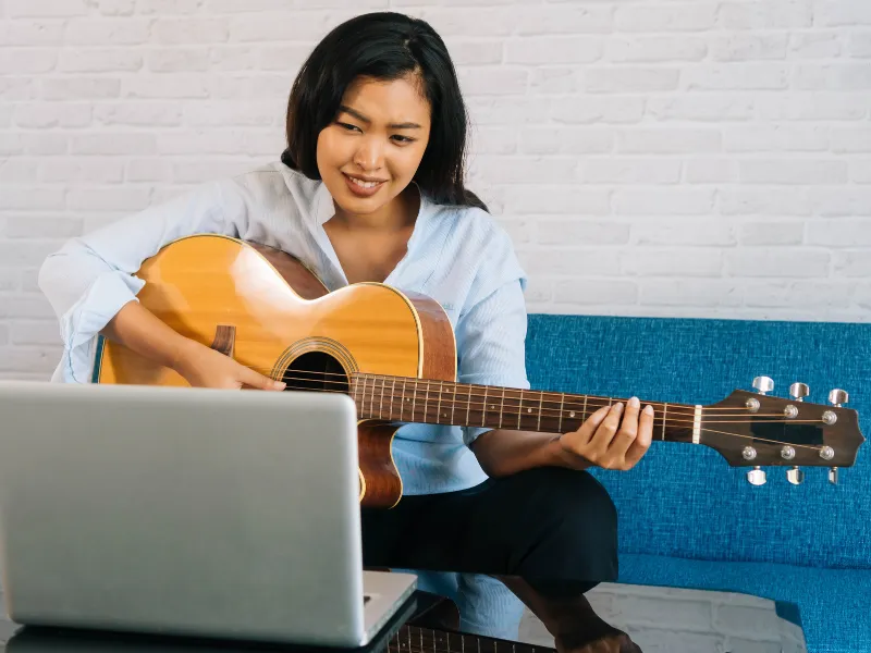 Cours de guitare en ligne